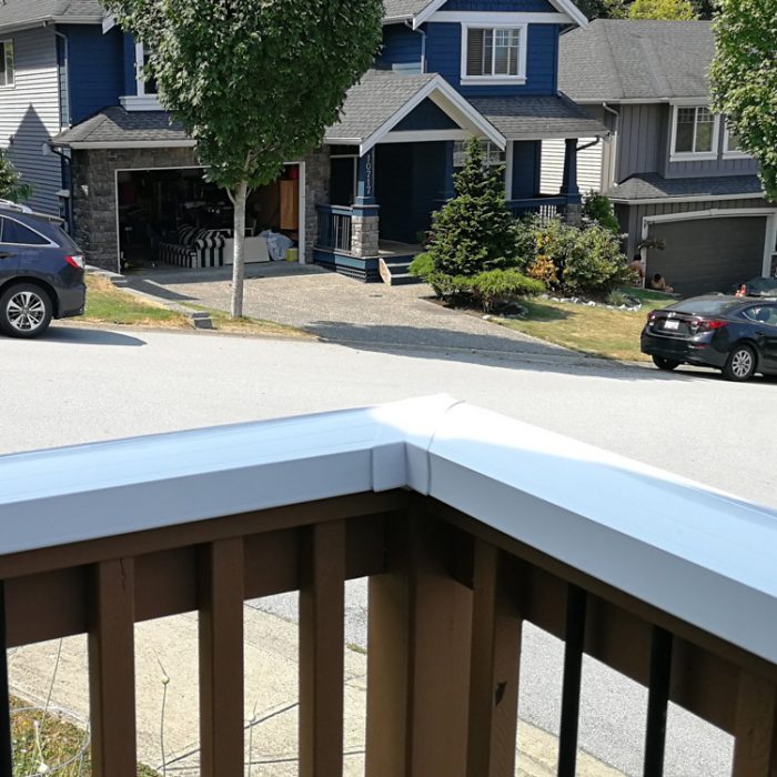 Vinyl Handrail Accessories & Handrail Cover Siding Mounts